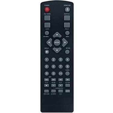 Imagem de Controle remoto de substituição N2QAHB000012 compatível com Panasonic Video CD DVD Player DVD-RP56 DVD-RP56U-K DVD-RP56U DVD-RV21 DVD-RV31 DVD-RV41 DVD-RV31K DVD-RV31S DVD-RV26