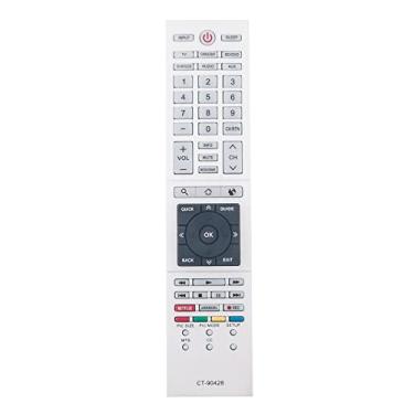 Imagem de ALLIMITY Controle remoto de substituição CT-90428 compatível com Toshiba 4K OLED Smart TV 65L7300U 50L4300U 58L4300U 32L4300U 39L4300U 50L7300U 58L7300U