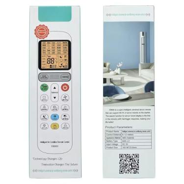 Imagem de XINFUTE Novo controle remoto X9000 inteligente universal para controle remoto de ar condicionado LG Gree Midea