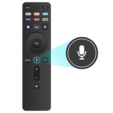 Imagem de PERFASCIN Controle remoto de substituição de voz XRT260-V2 adequado para VIZIO TV M55Q7-J01 M58Q7-J01 M65Q7-J01 M70Q7-J03 M50Q6-J01 M55Q6-J01 M70Q6-J03 M75QQ6-J03 6-J03 M50Q7-J01 P65Q9-J01 V655-J09