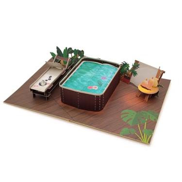 Imagem de ASVP Shop Cartão pop-up 3D Spa Break - Perfeito para ocasiões especiais, aniversários, cartões comemorativos papai, cartão feito à mão, cartão de feliz dia das mães