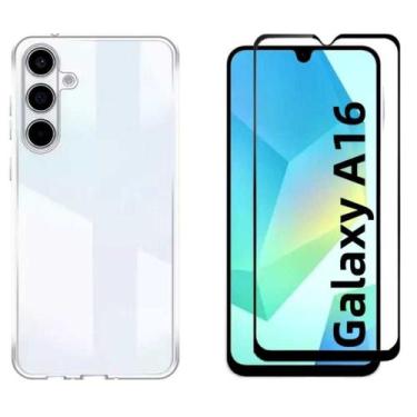Imagem de Capa Capinha Anti Impacto e Película 9D Para Samsung Galaxy A16 A26 A3