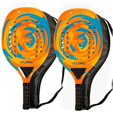 Imagem de Kit 2 Raquete De Beach Tennis Lelong bolsa de transporte - Lelong.Itbl