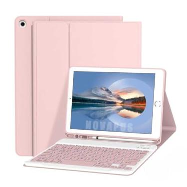 Imagem de Capa De Teclado Sem Fio Bluetooth Para Samsung Tab S7/s8