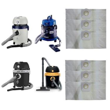 Imagem de Kit com 6 sacos descartaveis aspirador de pó arno ar12
