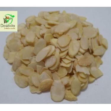 Imagem de Amêndoas laminadas, com 500g (embalado á vácuo). - Dosevita