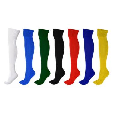 Imagem de Meião Esportivo Futebol Profissional Adulto Cano Alto - Sete Sete Espo