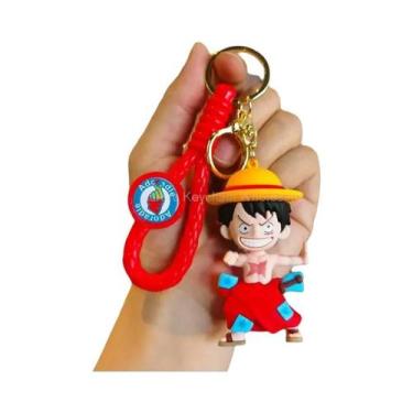 Imagem de Chaveiro Infantil De Anime One Piece Dragon Ball Luffy Nami Chopper Pi