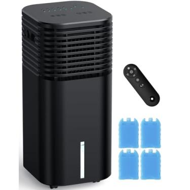 Imagem de FANCOLE Ar condicionado portátil sem janelas com 4 modos e 3 velocidades, temporizador de 15H para desligamento automático inteligente, tanque de 2 litros para resfriamento de 20H, refrigerador de ar