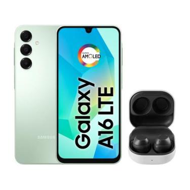 Imagem de Smartphone Samsung Galaxy A16 256GB Verde Claro - 4GB RAM + Galaxy Bud