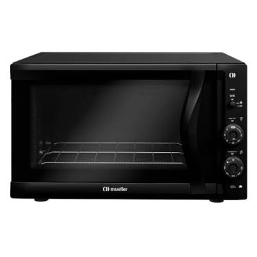 Imagem de Forno Elétrico de bancada Mueller 50 litros e Vidro Duplo MFB50F 220V Preto