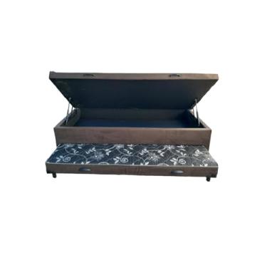 Imagem de Triplex Suede Marrom Blindado