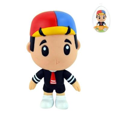 Imagem de Boneco Figura Infantil Quico Clássico Vinil Ovo De Páscoa - Lider Brin