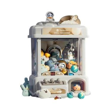 Imagem de Brinquedo infantil garra máquina clipe boneca máquina de jogo fantoche