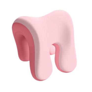 Imagem de NonMiFyR Almofada de Apoio para Pescoço em Cadeira de Escritório, Almofada Ergonômica Leve para Dormir, Almofada de Apoio para Cabeça em Cadeira Escolar, Rosa Duplo