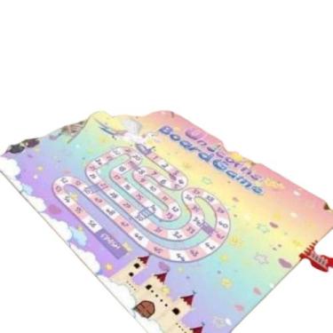 Imagem de Tapete Infantil Educativo Antiderrapante Estampado Colorido Para Crian