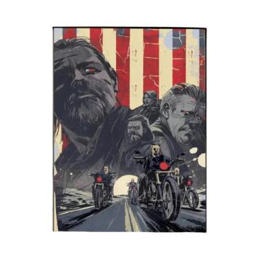 Imagem de Son Of Anarchy DIY Pôster pegajoso Vintage Room Bar Café Decoração Dec