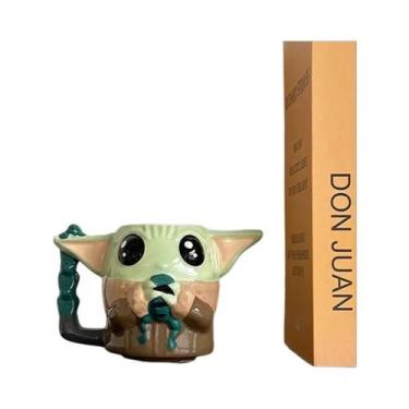 Imagem de Yoda 3D Caneca De Cerâmica Anime Baby Action Figure Café Leite Copo Pr