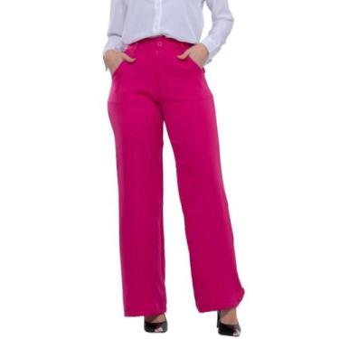 Imagem de Calça Pantalona de Alfaiataria: Conforto e Estilo Feminino com Zíper e