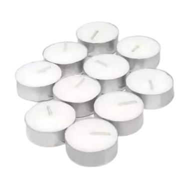 Imagem de Kit 20 Velas De Parafina Rechaud Decoração Casamento Festa