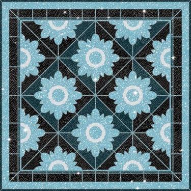 Imagem de HOMETITUTE 10 peças de azulejos de girassol cintilante de 30,5 x 30,5 cm, descasque e cole adesivos removíveis para pisos de vinil faça-você-mesmo para cozinha, banheiro, sala de estar, entrada