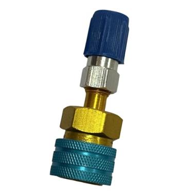 Imagem de Mqetly Adaptador genérico QC1234L+13LS5V1 R1234yf Conector de lado inferior para de ar condicionado automotivo