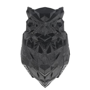 Imagem de 3d Animal Wall Light Led Wall Scone Artistic Holography Night Lamp for Stairs Entradas Garagens Varanda Decoração ao ar livre de varanda PETG Material Luz branca (Preto)