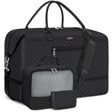 Imagem de Bolsa Weekender ITIEZY Unissex Adult Utility 9A preta grande