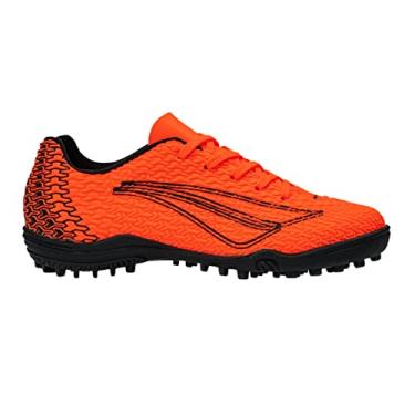 Imagem de Chuteira Society Penalty Bravo Xxii Kids Laranja/preto 246246-3300-32
