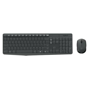 Imagem de Mouse E Teclado Logitech Mk235 Sem Fio 920-007901 Espanhol