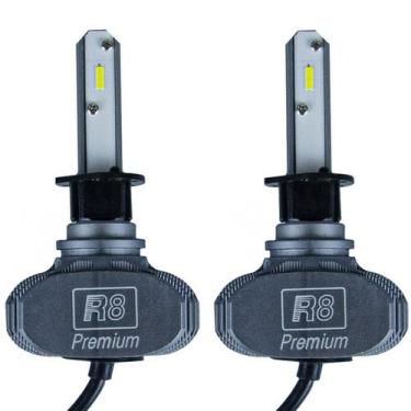 Imagem de Kit Lâmpada Led Automotiva Jr8 R8 Premium Encaixe H1