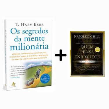 Imagem de Kit Livros, Os segredos da mente milionária + Quem Pensa Enriquece, o 