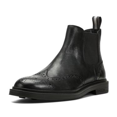 Imagem de Kenneth Cole Footwear Bota masculina Frank Chelsea, Couro preto, 44