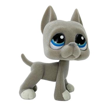 Imagem de Figura de animal flocado Great Dane Dog Toy, 5 cm, PVC