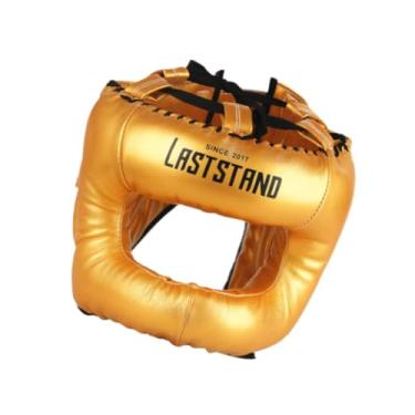 Imagem de Colaxi Capacete de boxe com cobertura total, leve, proteção para cabeça de kickboxing, para karatê, luta, sparring, taekwondo, sanda, Ouro