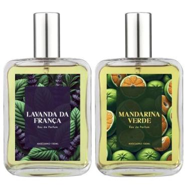 Imagem de Kit Perfume Masc. Lavanda Da França E Mandarina Verde 100Ml - Essência