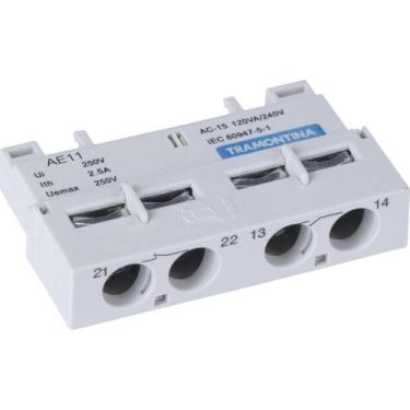 Imagem de Contator Frontal Tramontina AE11 para Disjuntor Motor TRS2