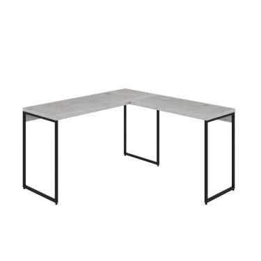 Imagem de Mesa Em L Dynamica Office 135x140x75cm Snow - Snow -