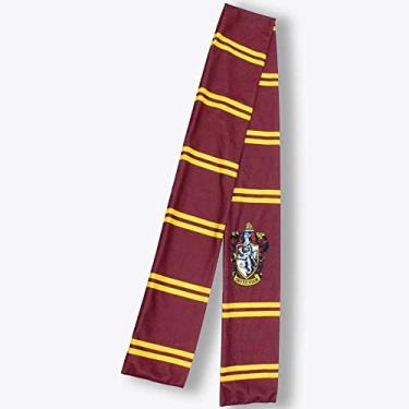 Imagem de Cachecol Oficial Harry Potter Grifinória Presente Geek cor:Vermelho