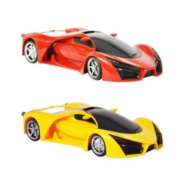 Imagem de Carro de Controle Remoto Esportivo 1:18 com Luz e 4 Funções Sortido (V