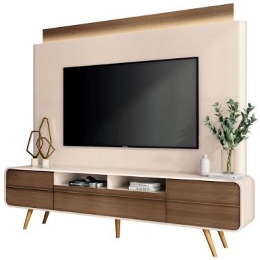 Imagem de Rack Para Sala Erah com Painel Para TV 85 Pol Orgânico LED Aslan B01 O
