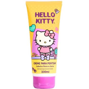 Imagem de Cia Da Natureza - Cremoso Pent Hello Kitty 200Ml Finos E Claros