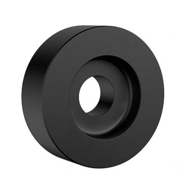 Imagem de Tezuyok Adaptador 45 Para Toca-Discos De Vinil 7" - Alumínio Sólido E Acessórios (Preto)