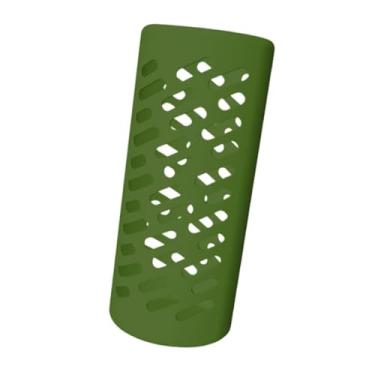 Imagem de ＫＬＫＣＭＳ Capa de silicone para garrafa de água, capa isolante, substitui proteção antiderrapante, suporte protetor para academia em casa, 9x24cm para 40oz