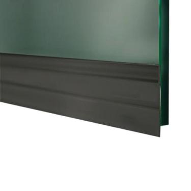 Imagem de Veda Porta Slim Comfort Door Adesivo 80cm, Preto