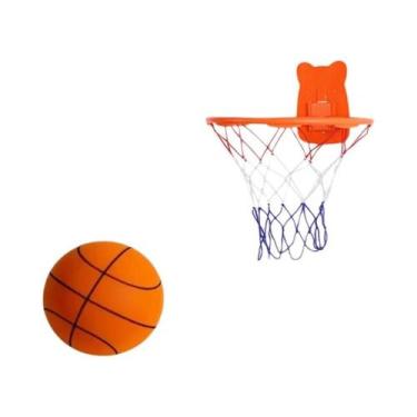 Imagem de Bola de Basquete de Espuma Silenciosa - 18/21/24cm - Brinquedo para Cr