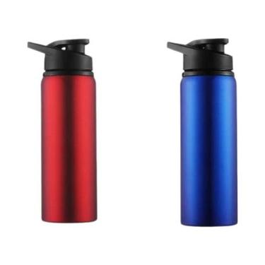 Imagem de Garrafa Térmica De Aço Inoxidável De Grande Capacidade Com Boca Larga 