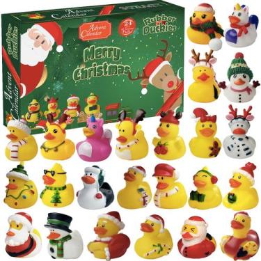 Imagem de Calendário do Advento SQZUWIT Rubber Duckies 24 dias para crianças de 