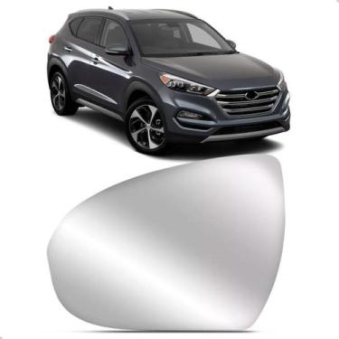 Imagem de Lente Retrovisor Para Hyundai Tucson 2017 Até 2024 - SP ACESSÓRIOS, Es