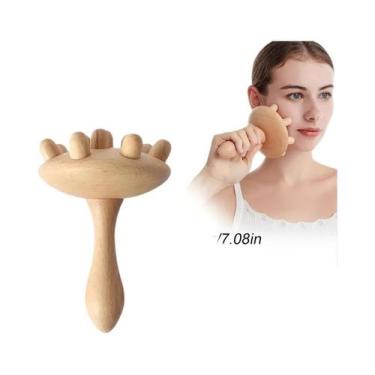 Imagem de Ferramentas De Massagem De Terapia De Madeira Para Modelagem Corporal,